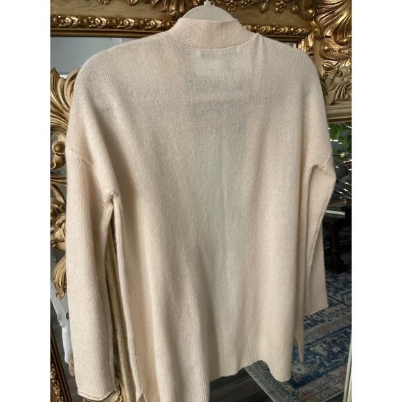 Diane Von Furstenburg 100% Cashmere Cardigan Sz P - Picture 2 of 12
